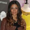 Camila Alves à Barcelone en plein travail. Le 24 mars 2010