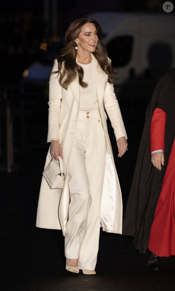 Catherine (Kate) Middleton, princesse de Galles, - Traditionnel concert de Noël "Together At Christmas" à l'abbaye de Westminster à Londres, le 8 décembre 2023. 