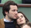 Vianney est particulièrement heureux de ce nouveau rôle de père qu'il endosse depuis plusieurs années.
Vianney et sa compagne Catherine Robert qui est sa violoncelliste, dans les tribunes de la finale homme des internationaux de France de Roland Garros à Paris. © Moreau-Jacovides / Bestimage