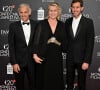 Aimant relever des défils, le tandem a participé au "Marathon pour tous" organisé pour la première fois dans le cadre des JO de Paris.
Paul, Luana et Victor Belmondo durant la soirée de clôture du 20eme Monte Carlo Film Festival de la Comédie, au Grimaldi Forum à Monaco. Le 29 avril 2023. © Bruno Bebert / Bestimage Le