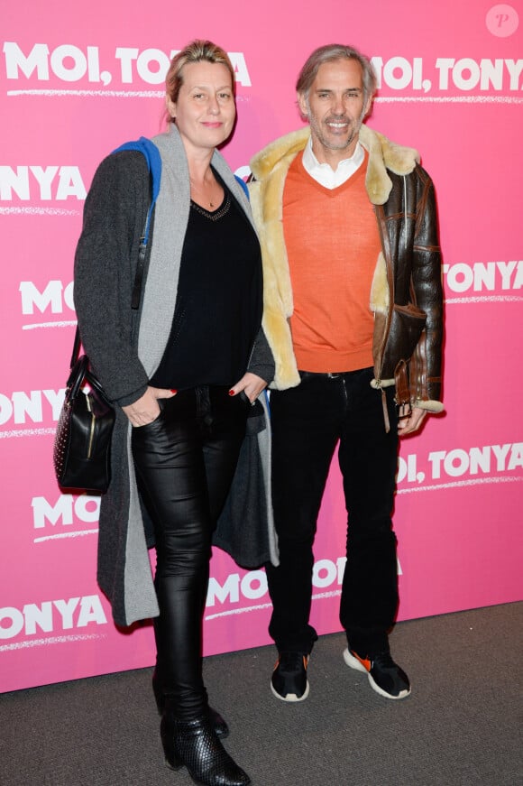 Luana et Paul Belmondo - Avant-première du film "Moi, Tonya" au cinéma l'UGC Normandie à Paris le 15 janvier 2018. © Coadic Guirec/Bestimage 