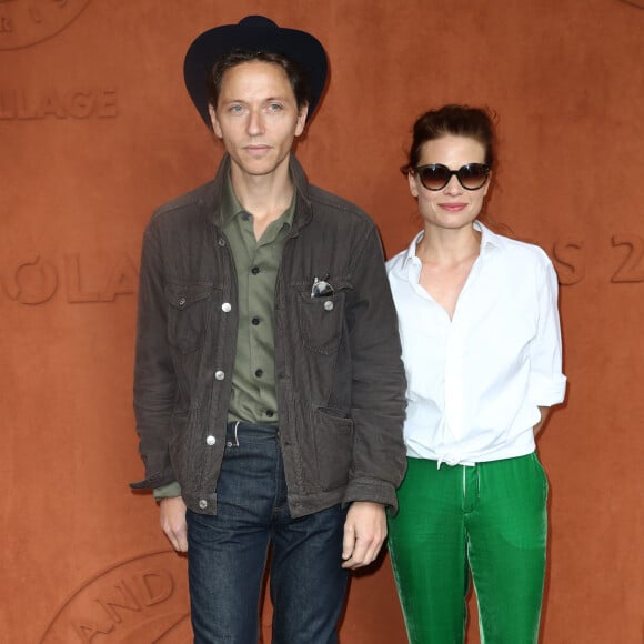 Raphaël et Mélanie Thierry au village des internationaux de France de tennis de Roland Garros 2019 à Paris le 7 juin 2019. © Cyril Moreau / Bestimage 