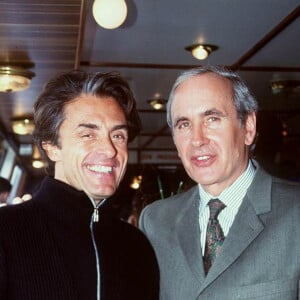 Gérard Holtz et son ami Patrice Laffont