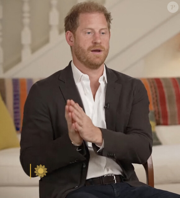 Ce dernier s'est éteint au mois de juillet 2024, à l'âge de 82 ans
Le prince Harry, duc de Sussex et Meghan Markle, duchesse de Sussex, lors d'une interview pour l'émission CBS News Sunday Morning, diffusée le 4 août 2024. Lors de ce programme, le couple princier a évoqué leurs enfants, Archie Harrison, 5 ans et Lilibet Diana, 3 ans et leur volonté de les protéger des dangers du web.