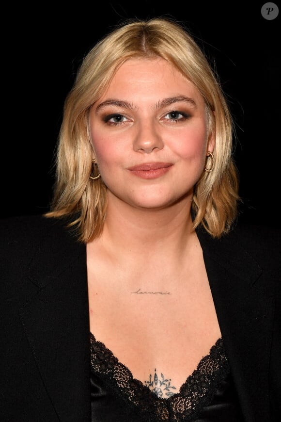 En couple depuis 2018 avec le musicien Florian Rossi, la chanteuse Louane est devenue maman d'une fille prénommée Esmée née en mars 2020
Louane - Front Row du défilé Etam Live Show 2023 au Palace à Paris le 26 septembre 2023. © Veeren / Bestimage 