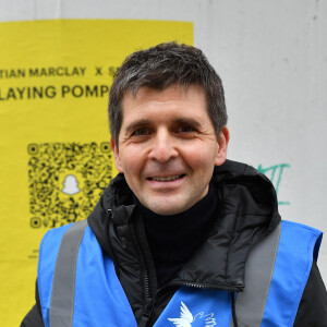 Thomas Sotto au lancement national du "Don'actions" pour la campagne de collecte du Secours populaire français à Paris, France, le 14 janvier 2023. © Veeren/Bestimage