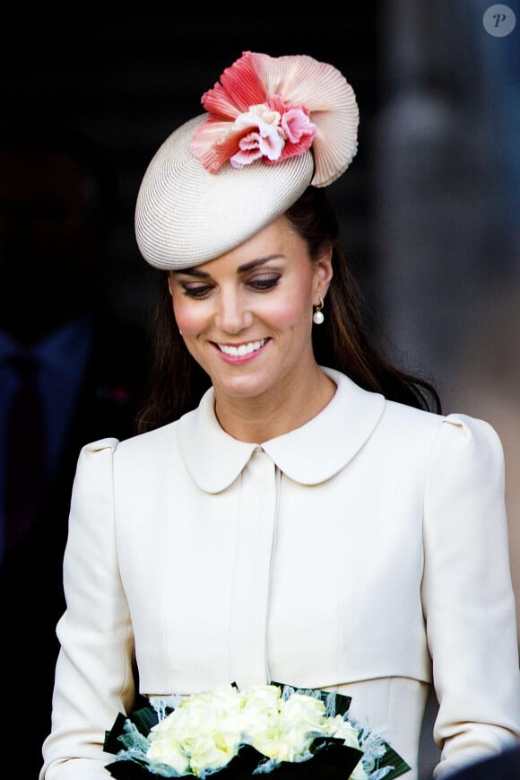 Archives - Catherine Kate Middleton, duchesse de Cambridge - La famille royale lors de la commémoration du 100ème anniversaire du début de la première guerre mondiale à Liège, Belgique le 4 août 2014