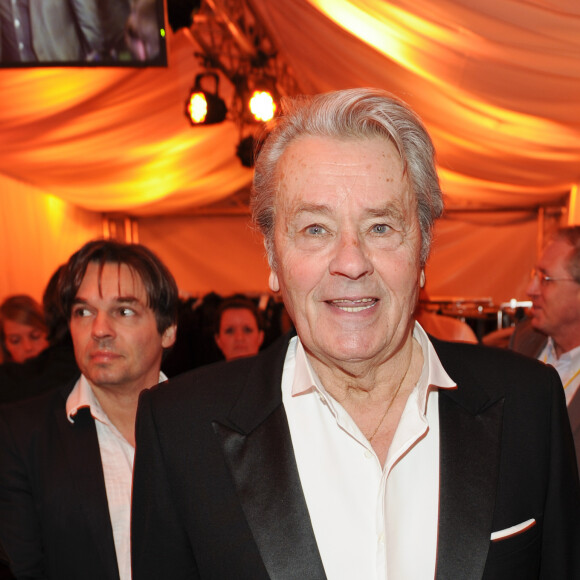 Alain Delon - Soirée "Lambertz Monday Night" à Cologne, le 27 janvier 2014.