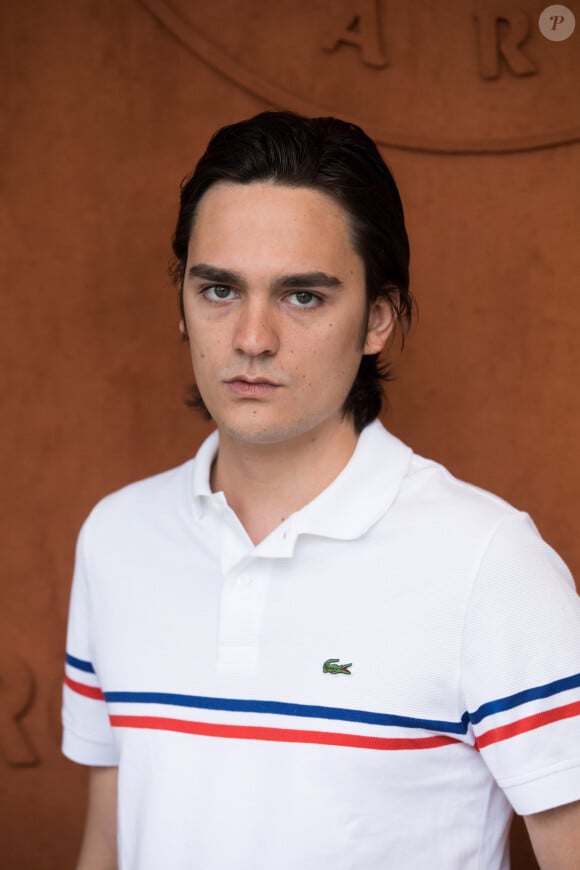 Alain-Fabien Delon au village lors des internationaux de tennis de Roland Garros à Paris, France, le 30 mai 2019. © Jacovides-Moreau/Bestimage