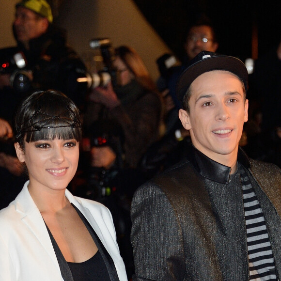 Alizee et Grégoire Lyonnet lors de la 15e édition des NRJ Music Awards qui s'est tenue au Palais des Festivals à Cannes, en France, le 14 décembre 2013. Photo par Nicolas Briquet/ABACAPRESS.COM