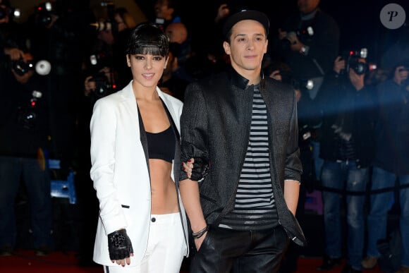 Alizee et Grégoire Lyonnet lors de la 15e édition des NRJ Music Awards qui s'est tenue au Palais des Festivals à Cannes, en France, le 14 décembre 2013. Photo par Nicolas Briquet/ABACAPRESS.COM