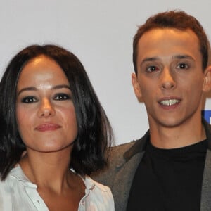 Alizee et Gregoire Lyonnet - Casting de la saison 4 de "Danse avec les stars" a Paris le 10 septembre 2013. 