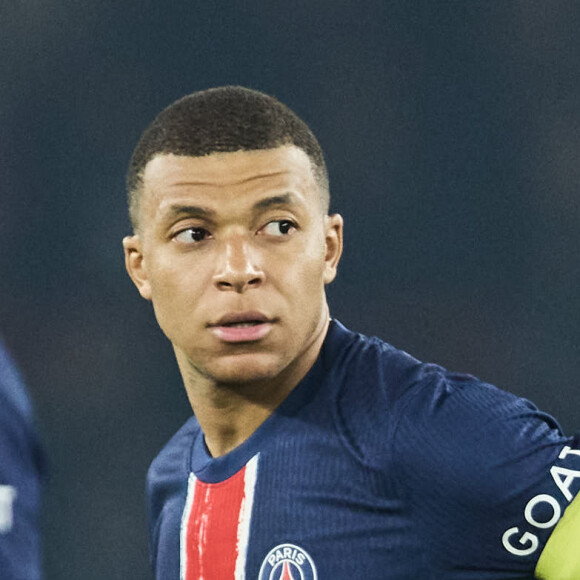 Kylian Mbappé - Dernier match de Kylian Mbappé (25 ans) avec le PSG en Ligue 1 Uber Eats lors de la rencontre "PSG-Toulouse" (1-3) au Parc des Princes à Paris le 12 mai 2024. © Cyril Moreau/Bestimage 