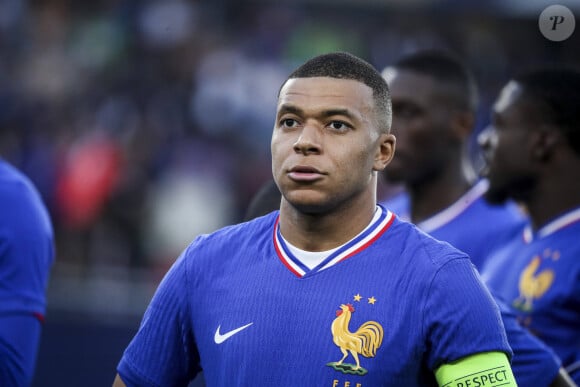 Kylian Mbappé - L'équipe de France s'est imposée face au Luxembourg (3-0) lors du premier match de préparation à l'Euro au stade Saint-Symphorien, à Metz le 5 juin 2024. 