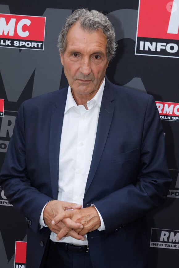 Jean-Jacques Bourdin - Conférence de presse de rentrée 2019-2020 de RMC, RMC Sport et BFM TV à Altice Campus à Paris le 28 août 2019. © Christophe Clovis / Bestimage