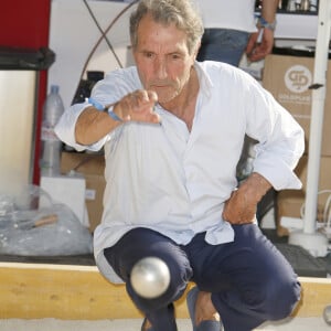 Jean-Jacques Bourdin - 7ème édition du Trophée de la Pétanque Gastronomique au Paris Yacht Marina à Paris le 27 juin 2019. © Christophe Aubert via Bestimage