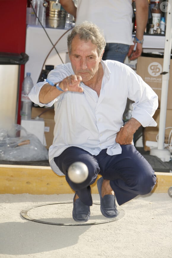 Jean-Jacques Bourdin - 7ème édition du Trophée de la Pétanque Gastronomique au Paris Yacht Marina à Paris le 27 juin 2019. © Christophe Aubert via Bestimage