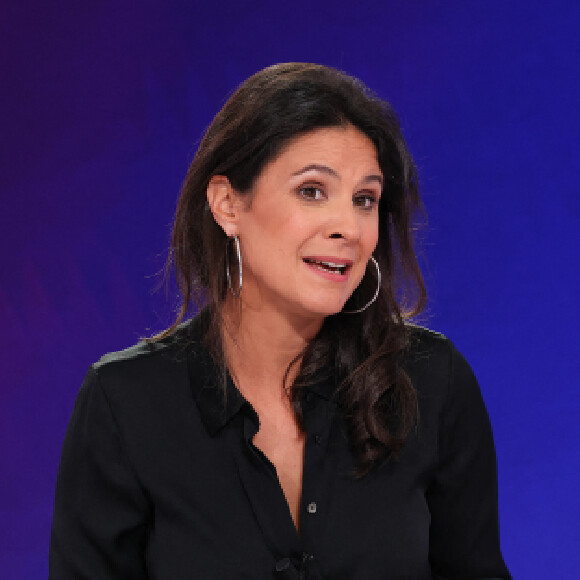 Apolline de Malherbe : son prédécesseur Jean-Jacques Bourdin revient dans la course
Apolline de Malherbe lors de la conférence de presse de rentrée BFM TV. - RMC du groupe Altice France à Paris, France
