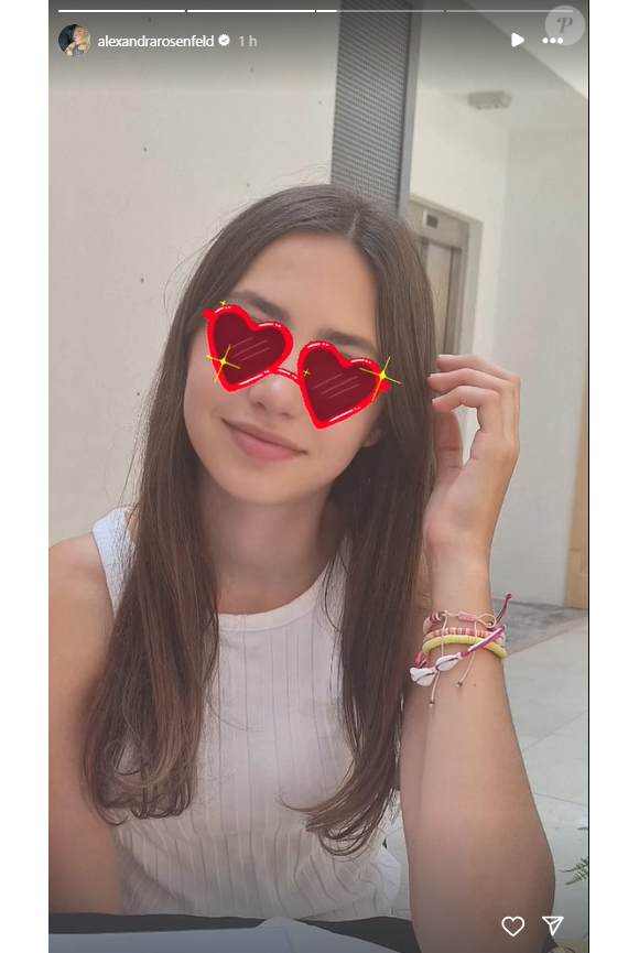 Jusqu'à la belle adolescente qu'elle est devenue
Alexandra Rosenfeld fête les 14 ans de sa fille Ava. Instagram