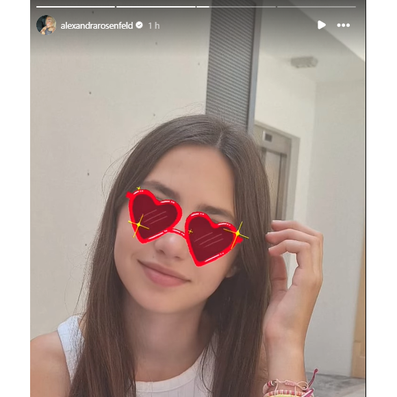 Jusqu'à la belle adolescente qu'elle est devenue
Alexandra Rosenfeld fête les 14 ans de sa fille Ava. Instagram