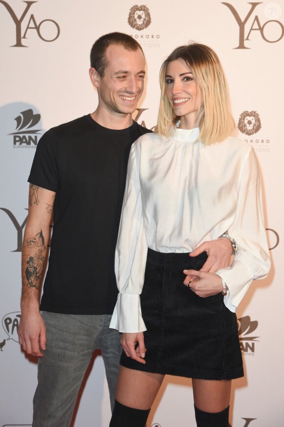 Hugo Clément et sa compagne Alexandra Rosenfeld (Miss France 2006) - Avant-première du film "Yao" au cinéma Le Grand Rex à Paris le 15 janvier 2019. © Coadic Guirec/Bestimage