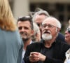 Son ancien complice Betrand Renard vient toutefois d'affirmer que Patrice Laffont n'aurait pas forcément aimé cette cérémonie...Bertrand Renard arrive aux funérailles de Patrice Laffont au cimetière du Père Lachaise le 23 août 2024 à Paris, France. Photo par Nasser Berzane/ABACAPRESS.COM