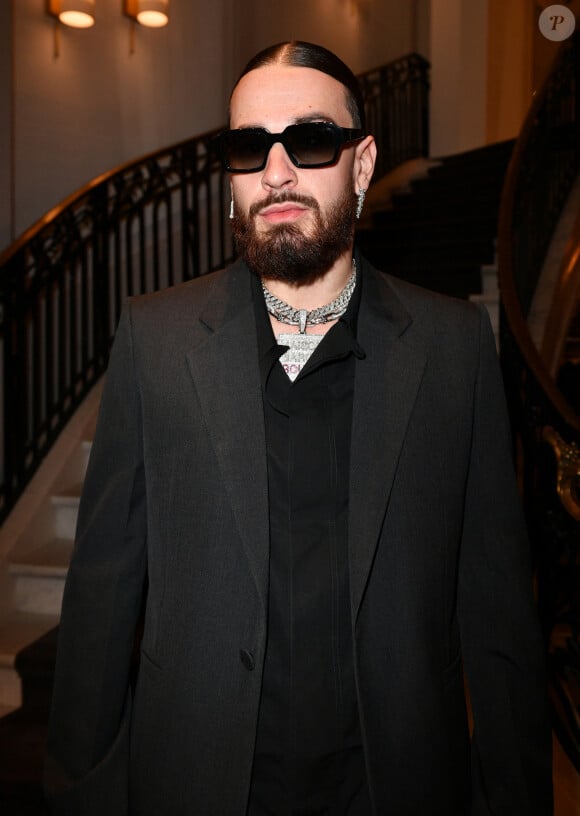 Le rappeur SCH - Remise des GQ Awards "Les Femmes et les Hommes de l'année 2022" à l'hotel Kimpton St Honoré Paris à Paris le 29 novembre 2022. © Veeren/Bestimage