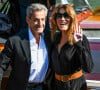 A tout juste 12 ans, Giulia Sarkozy passionne les médias, et intrigue tout autant les internautes !
Nicolas Sarkozy et sa femme Carla Bruni arrivent au Lido lors du 80ème édition du festival international du film de Venise, la Mostra, à Venise, Italie. © SGP/Bestimage 