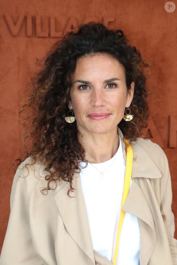 Barbara Cabrita (actrice) au village (Jour 7) lors des Internationaux de France de Tennis de Roland Garros 2022 à Paris, France, le 28 mai 2022. © Bertrand Rindoff/Bestimage 