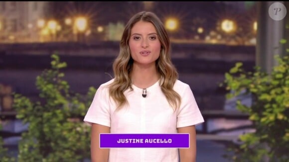 Justine Aucello était à la présentation de Eurodreams le 26 août 2024.