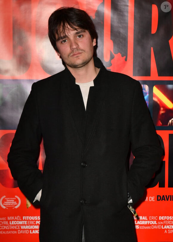 Alain-Fabien Delon lors de l'avant-première du film "Jours sauvages" au cinéma Max Linder à Paris le 3 avril 2023.