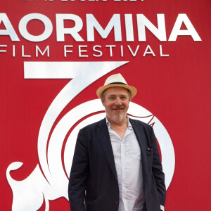 Arnaud Desplechin au 70ème Festival de Taormina en Italie le 18 juillet 2024.