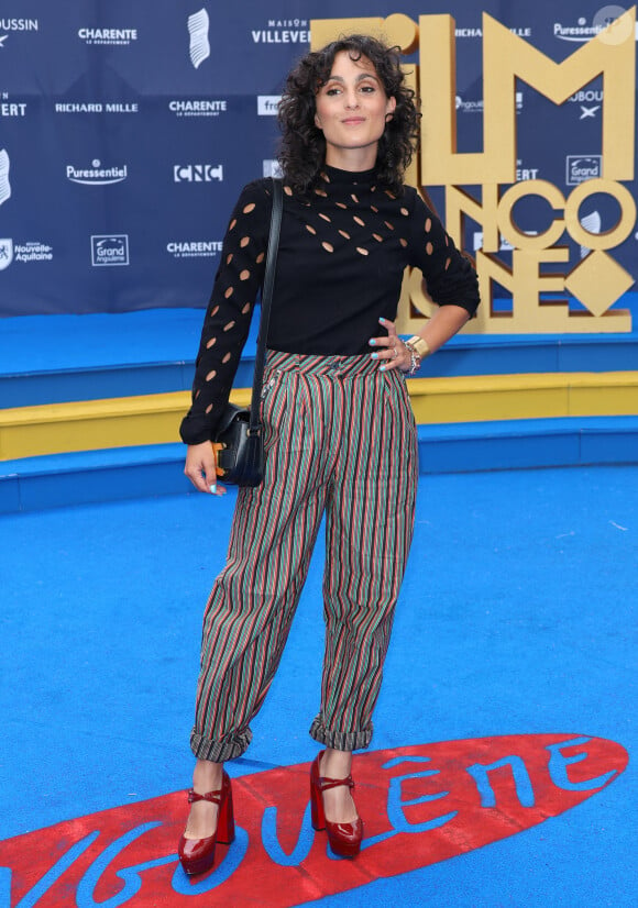 Barbara Pravi - Arrivées sur le tapis bleu de la 16ème édition du festival du film francophone de Angoulême le 26 août 2023. © Coadic Guirec / Bestimage