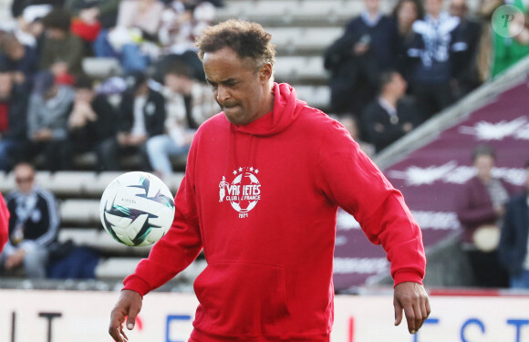 Yannick Noah - A l’occasion des 100 ans du parc Lescure, Bordeaux accueille au stade Chaban-Delmas un match de gala opposant les gloires des Girondins de Bordeaux au Variétés Club de France le mardi 14 mai 2024. © Patrick Bernard/ Bestimage