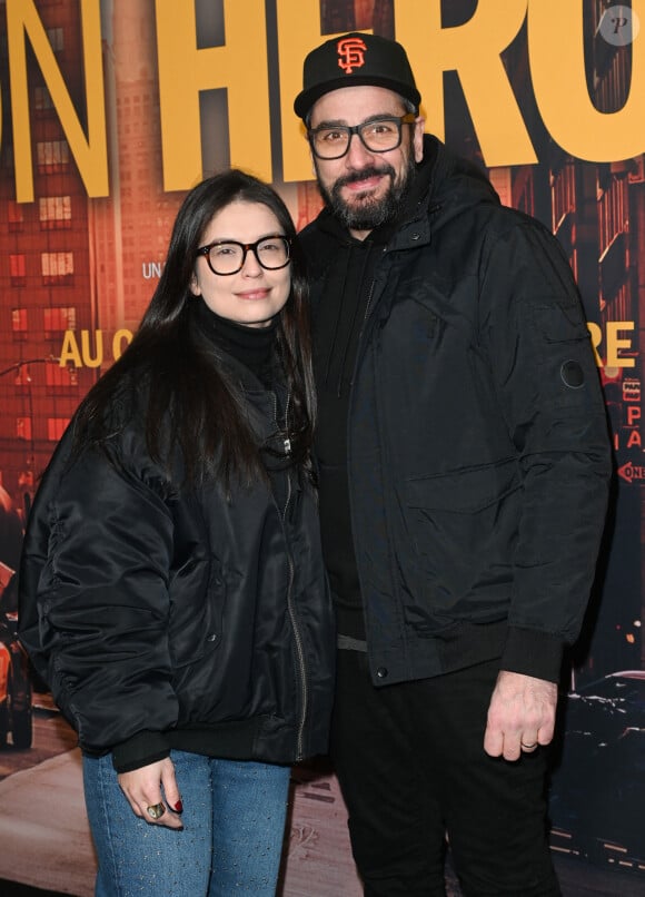 L'année passée, Lucie Bernadoni et Patrice Maktav avaient annoncé leur divorce.
Lucie Bernardoni et son ex mari Patrice Maktav - Avant-première du film "Mon héroïne" au cinéma UGC Normandie à Paris