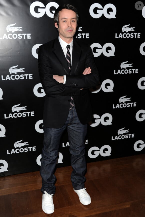 Yann Barthes lors de la soirée GQ Man Of The Year 2010 à l'hôtel Shangri La, à Paris, France, le 19 janvier 2011. Photo par Nicolas Gouhier/ABACAPRESS.COM