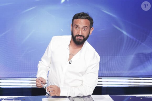 Cyril Hanouna sur le plateau de l'émission Touche pas à mon poste diffusée en direct sur C8 le 13 juin 2024 © Jack Tribeca / Bestimage 