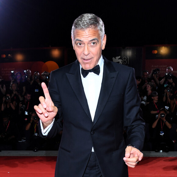 George Clooney à la projection de "Wolfs" lors du 81ème festival international du film de Venise, la Mostra le 1er septembre 2024.