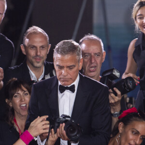 George Clooney à la projection de "Wolfs" lors du 81ème festival international du film de Venise, la Mostra le 1er septembre 2024.