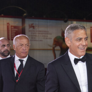 George Clooney à la projection de "Wolfs" lors du 81ème festival international du film de Venise, la Mostra le 1er septembre 2024.