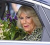 C'est la reine consort qui s'est chargée de l'inaugurer et qui a fait sensation dans une jolie robe verte. 
Camilla Parker Bowles, reine consort d'Angleterre, inaugure officiellement le nouveau centre de cancérologie Dyson au Royal United Hospitals de Bath, Royaume Uni, le 3 septembre 2024. © Cover Images via ZUMA Press/Bestimage