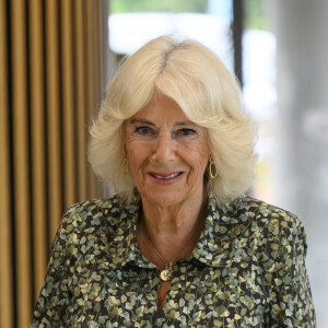 Camilla Parker Bowles, reine consort d'Angleterre, inaugure officiellement le nouveau centre de cancérologie Dyson au Royal United Hospitals de Bath, Royaume Uni, le 3 septembre 2024. © Cover Images via ZUMA Press/Bestimage