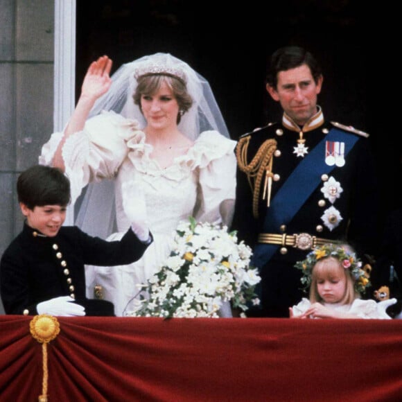 Le prince Charles et la princesse Diana - mariage royal à Londres.