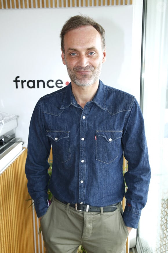 Exclusif - Augustin Trapenard - Déjeuner dans la loge de France Télévision lors des Internationaux de France de Tennis de Roland Garros 2024 à Paris. © Bertrand Rindoff Petroff / Bestimage