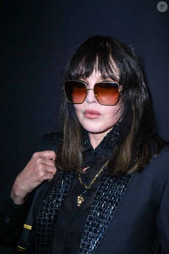 Isabelle Adjani - Photocall du défilé Lanvin Collection Femme Prêt-à-porter Printemps/Eté 2023 lors de la Fashion Week de Paris (PFW), France, le 3 octobre 2022. © Veeren-Clovis/Bestimage 