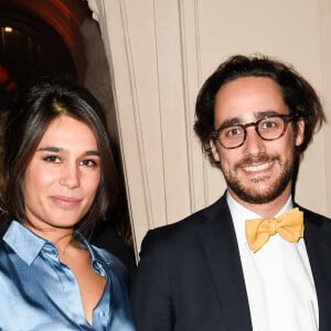 Thomas Hollande et Emilie Tran Nguyen lors de la soirée de la 8ème édition des GQ Hommes de l'Année 2017 au Trianon à Paris, France, le 15 novembre 2017. © Coadic Guirec/Bestimage