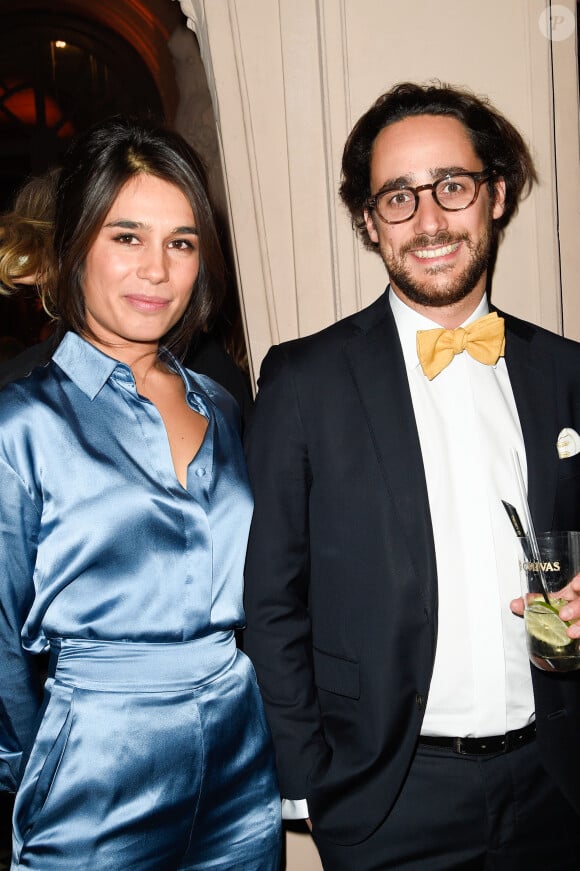 Thomas Hollande et Emilie Tran Nguyen lors de la soirée de la 8ème édition des GQ Hommes de l'Année 2017 au Trianon à Paris, France, le 15 novembre 2017. © Coadic Guirec/Bestimage