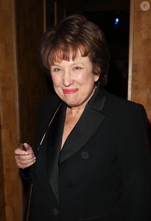 Semi-Exclusif - Roselyne Bachelot - Soirée de mobilisation "L'Europe contre l'antisémitisme" au théâtre Antoine à Paris le 3 juin 2024. © Coadic Guirec/Bestimage 