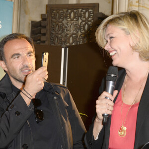 Exclusif - Nikos Aliagas, Patricia Franchino (radio FIP) - Remise de prix de la première édition du Vincennes Images Festival (VIF), premier festival de la photo amateur d'île de France à Vincennes le 31 mai 2015. (la prochaine se tiendra dans deux ans ).