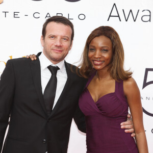 Archives - Samuel Le Bihan et son ex-femme Daniela Beye - Cérémonie de clôture du 50ème Festival de la Télévision de Monte-Carlo à Monaco. Le 10 juin 2010 